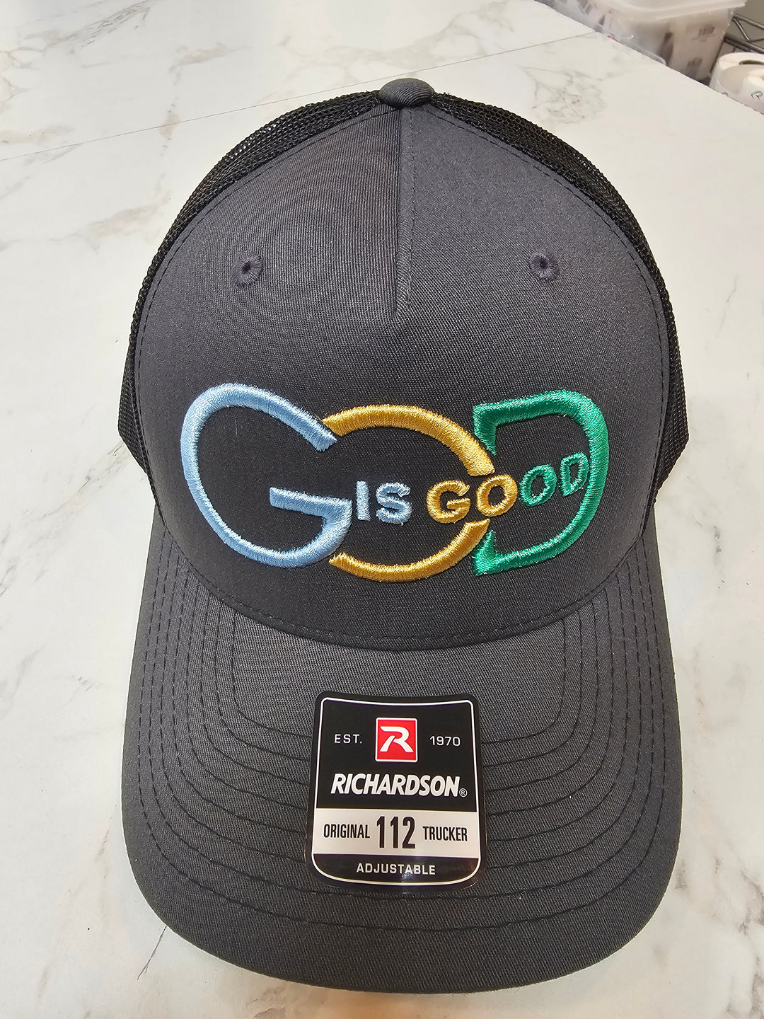 God Is Good Multi-colored Hat