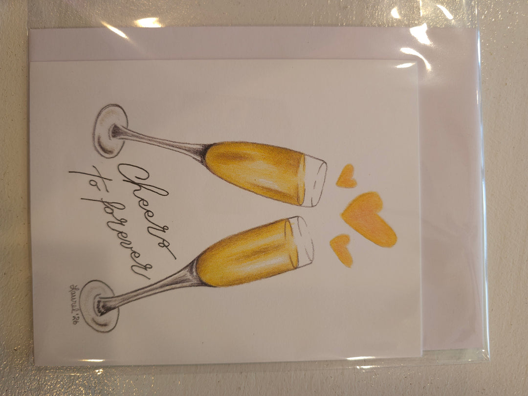 Cheers to Forever Card