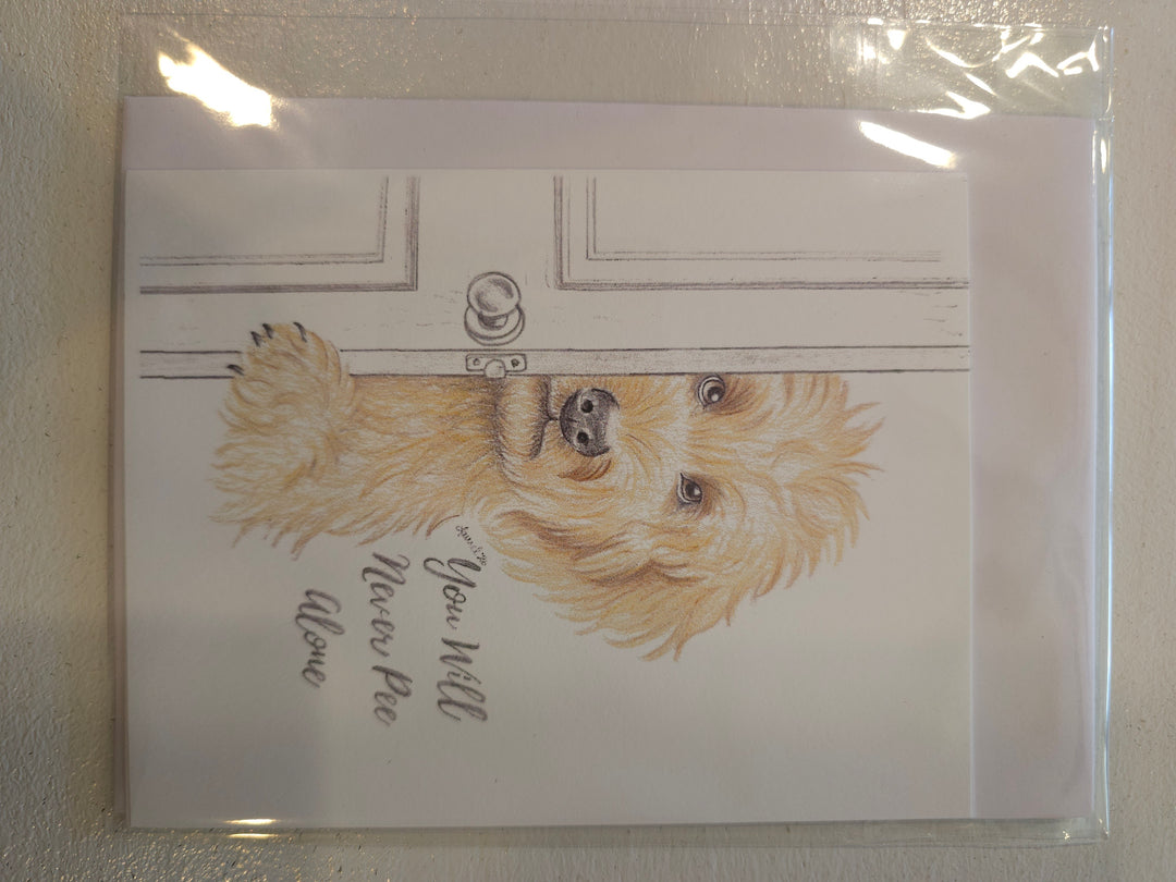 You Will Never Pee Alone Card
