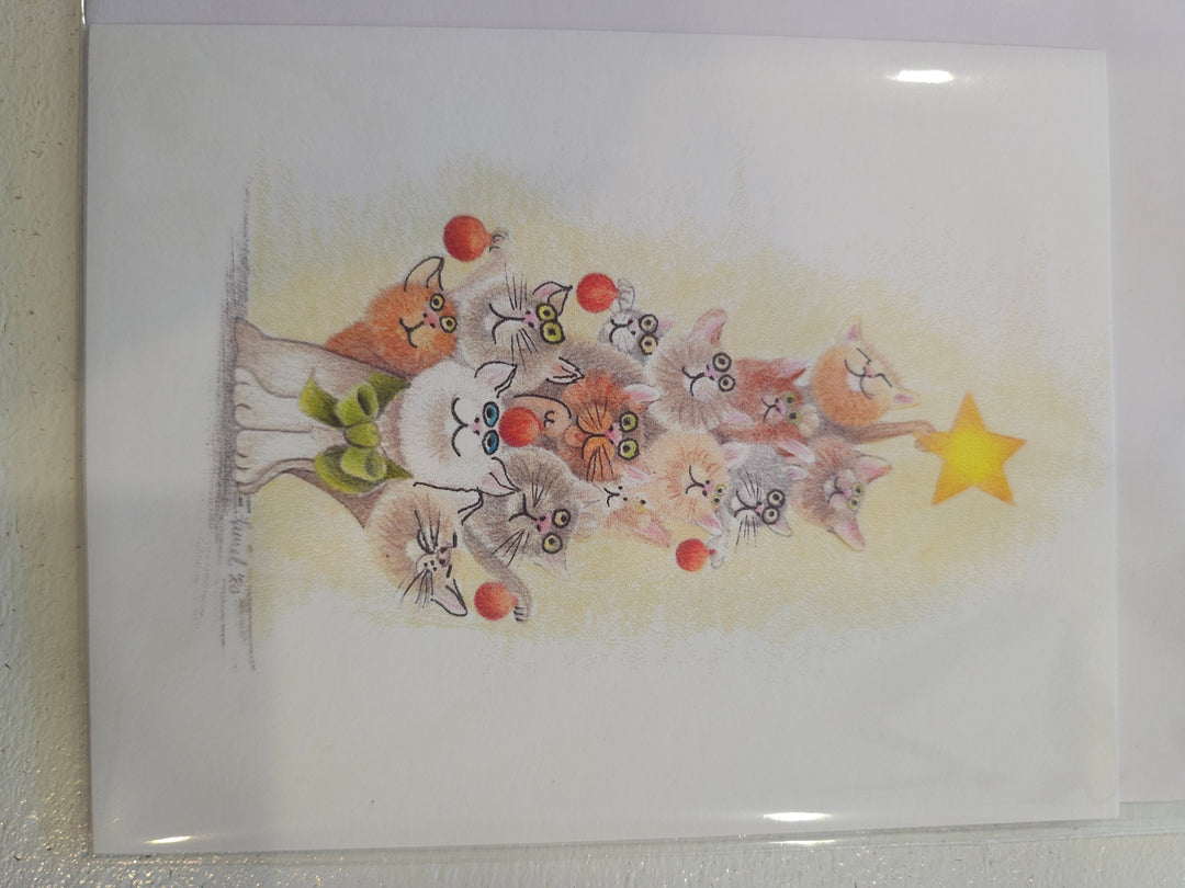 Cat Tree Card