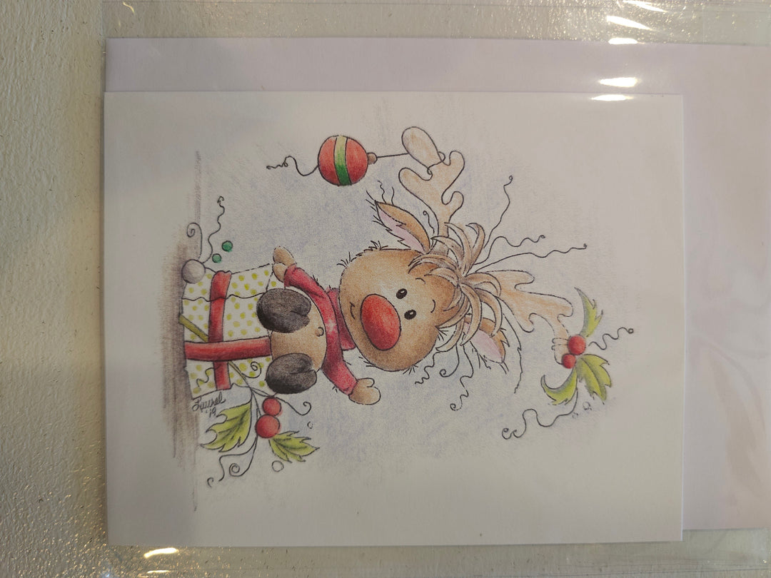 Reindeer Gift Card