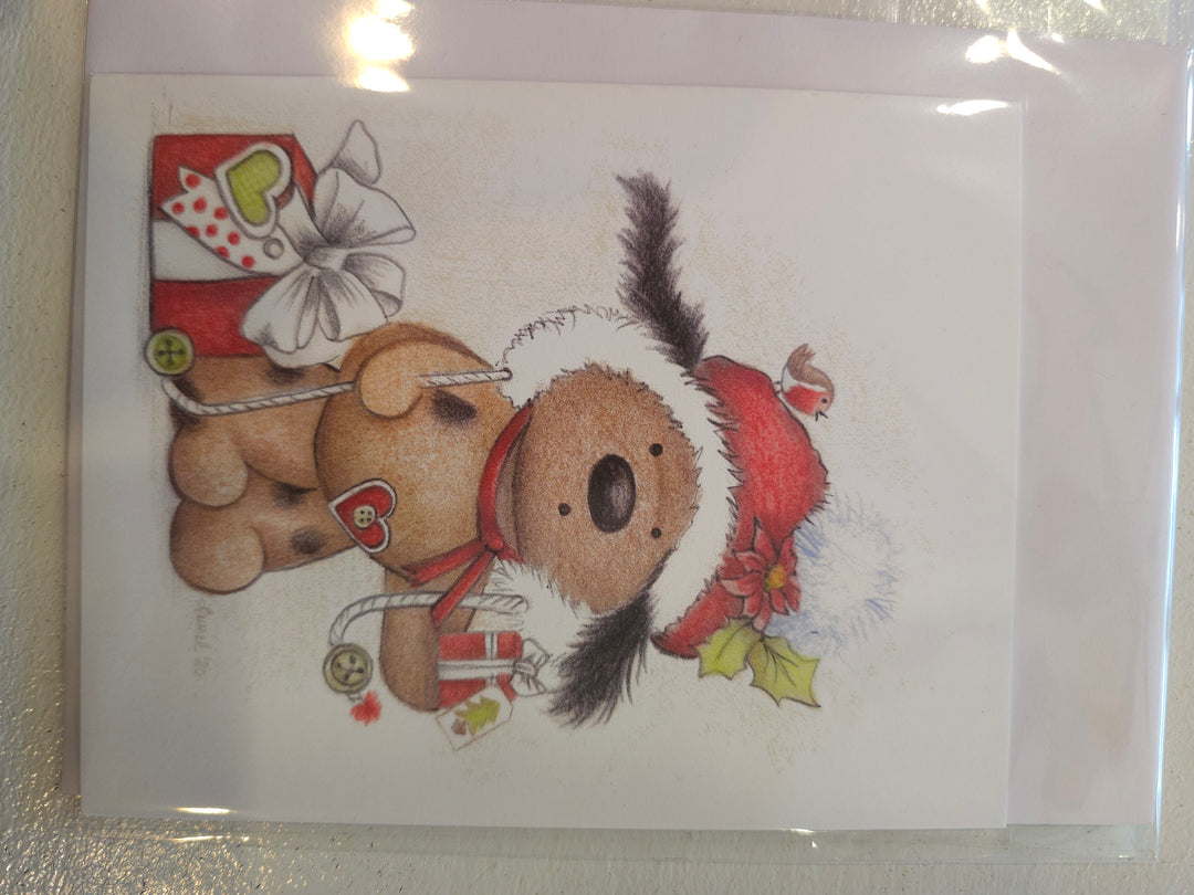 Teddy and Gifts Card