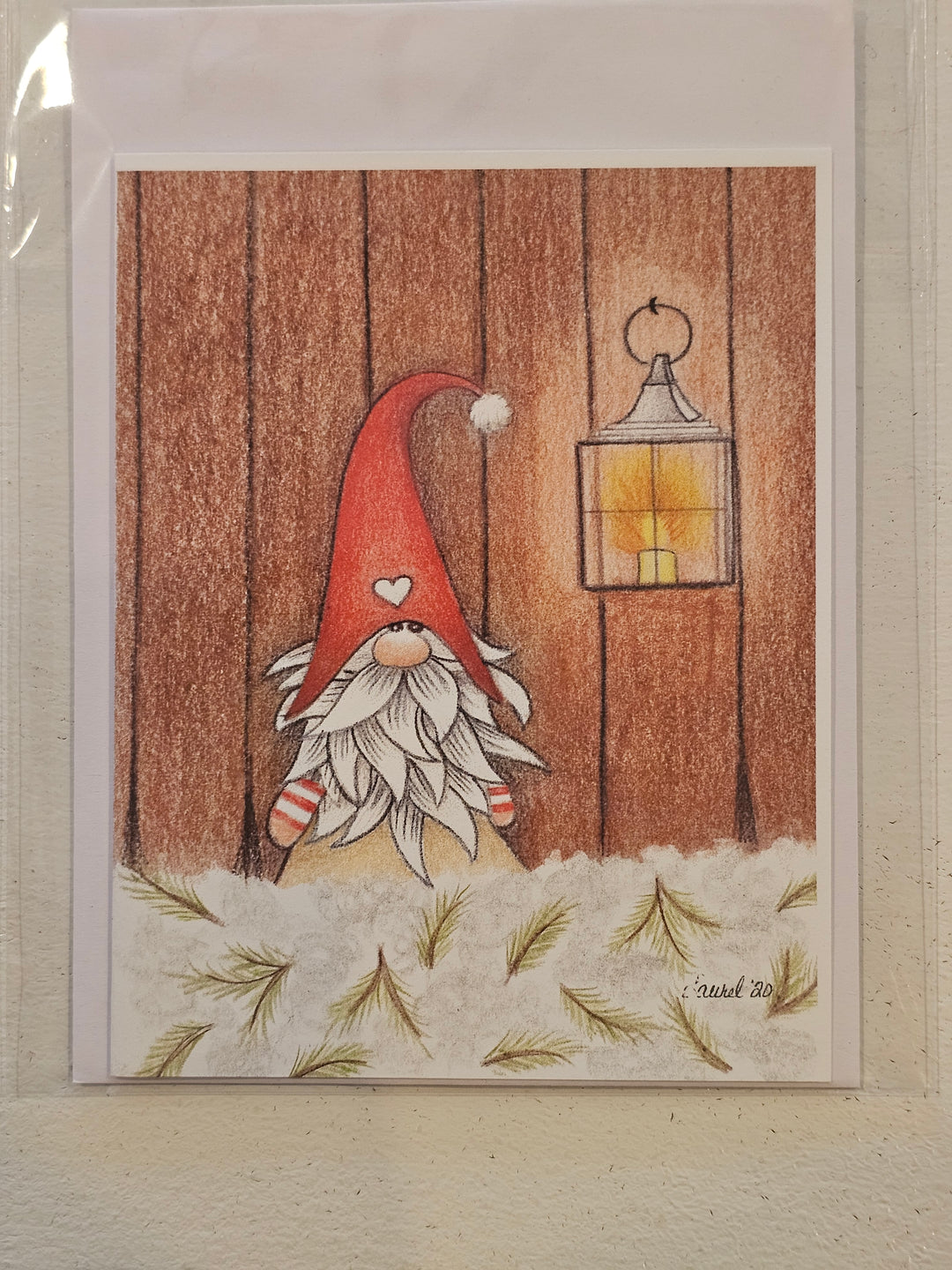 Gnome And Lantern