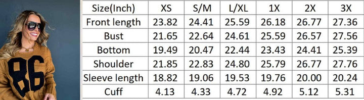 VARSITY 86 SWEATSHIRT