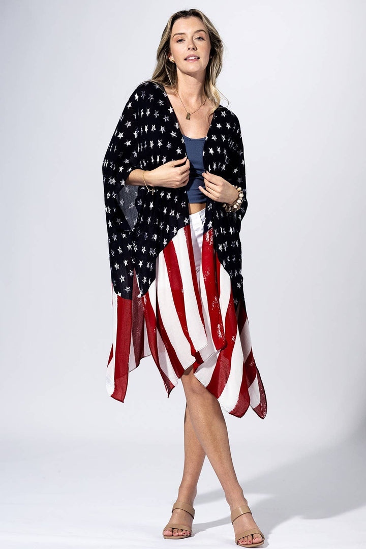 Stars & Stripes Kimono