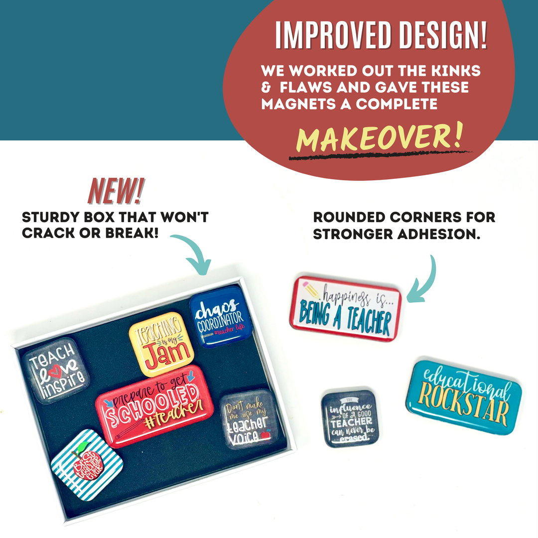 Teacher 9-piece Magnet Gift Set