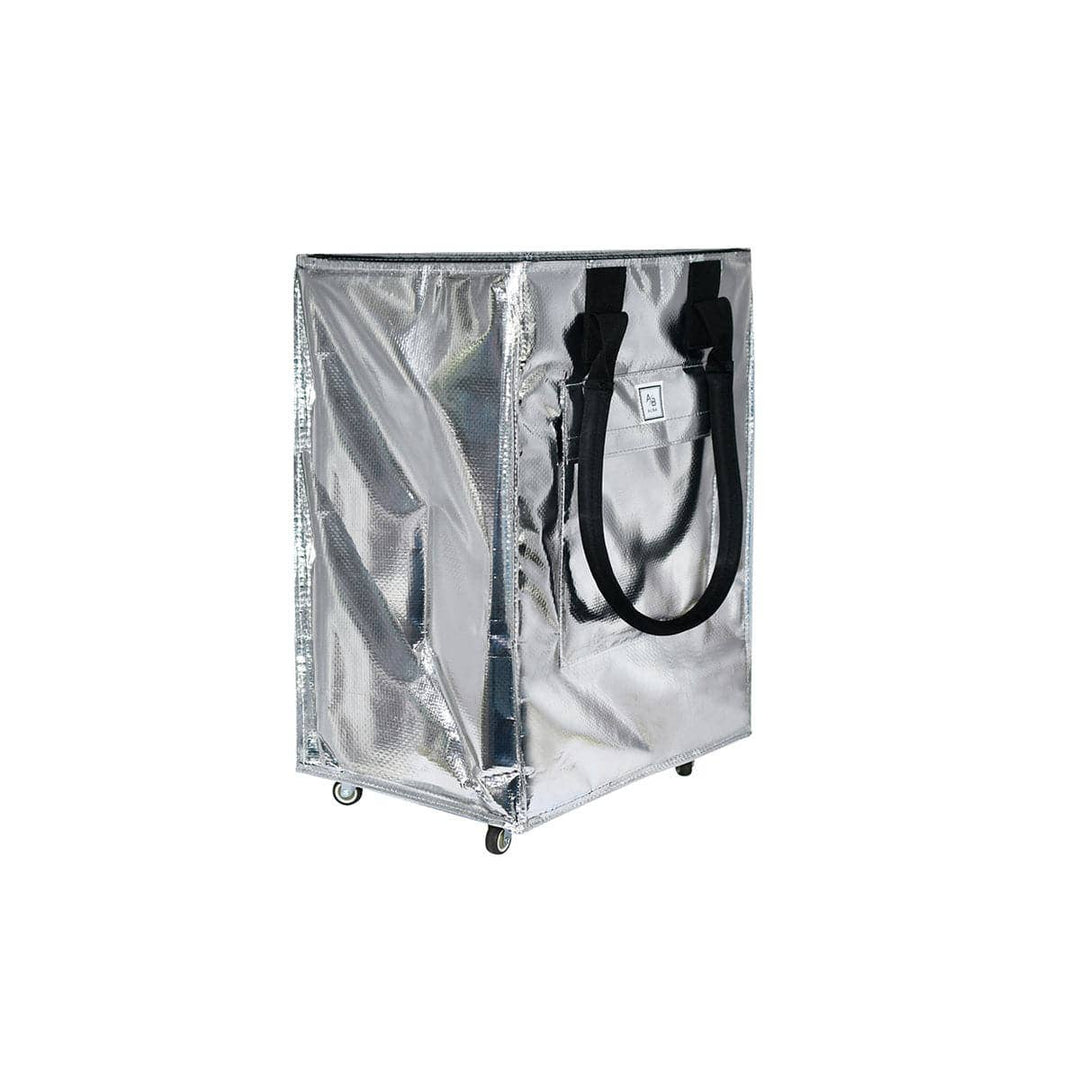 Foldable Rolling Shopping Bag with Neoprene Handle