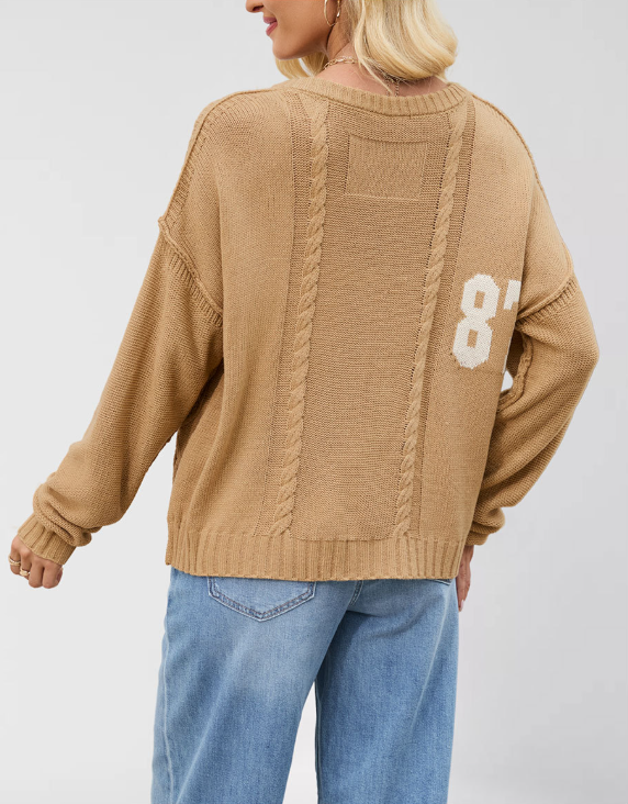 87 Oversized Knit Pullover