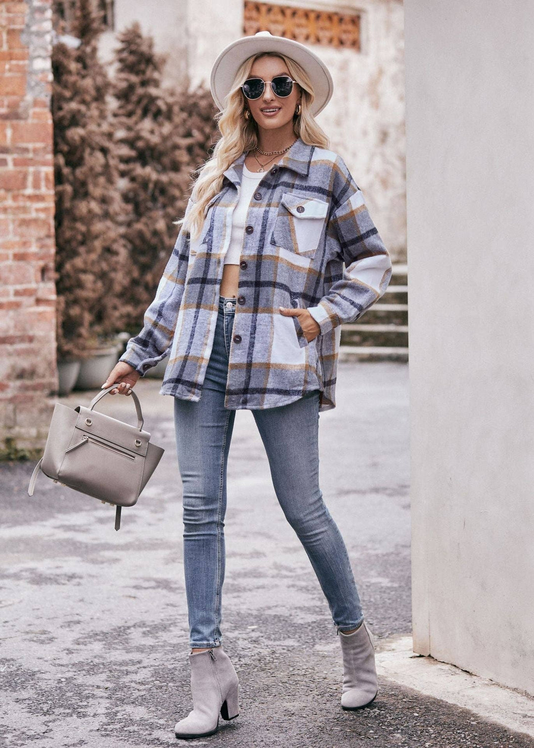 Oversized Plaid Flannel