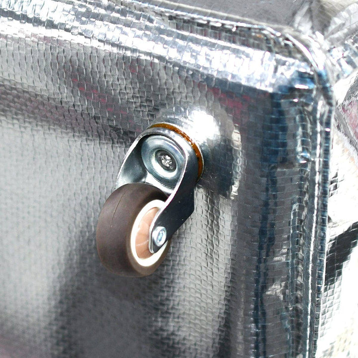 Foldable Rolling Shopping Bag with Neoprene Handle