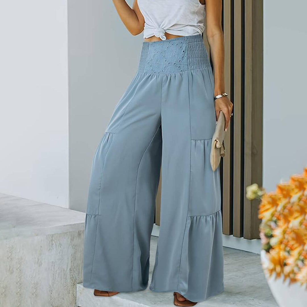 COMMUTER STRAIGHT LEG SLACKS WITH PLEATS