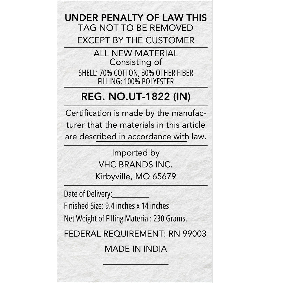 Burgundy Tan Jacquard Faith Pillow 9.5x14