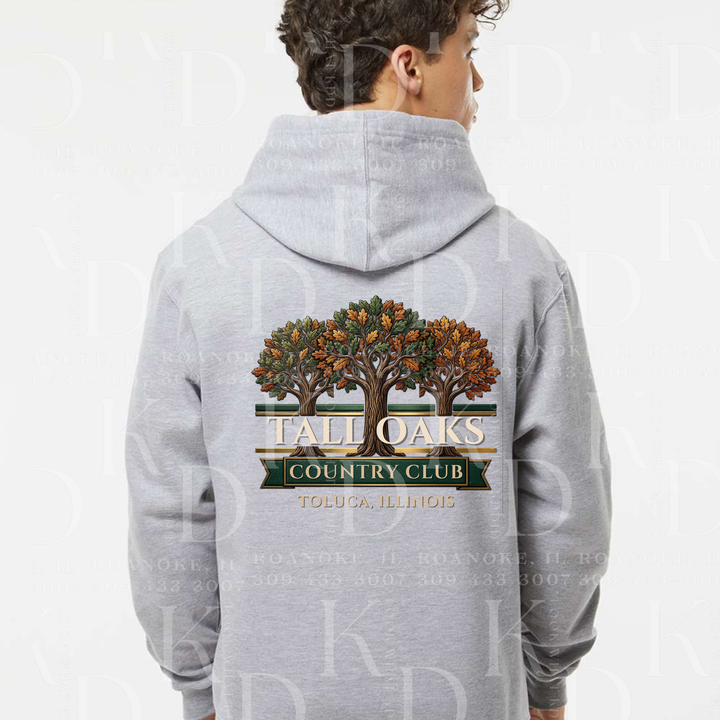 Tall Oaks Printed Hoodie