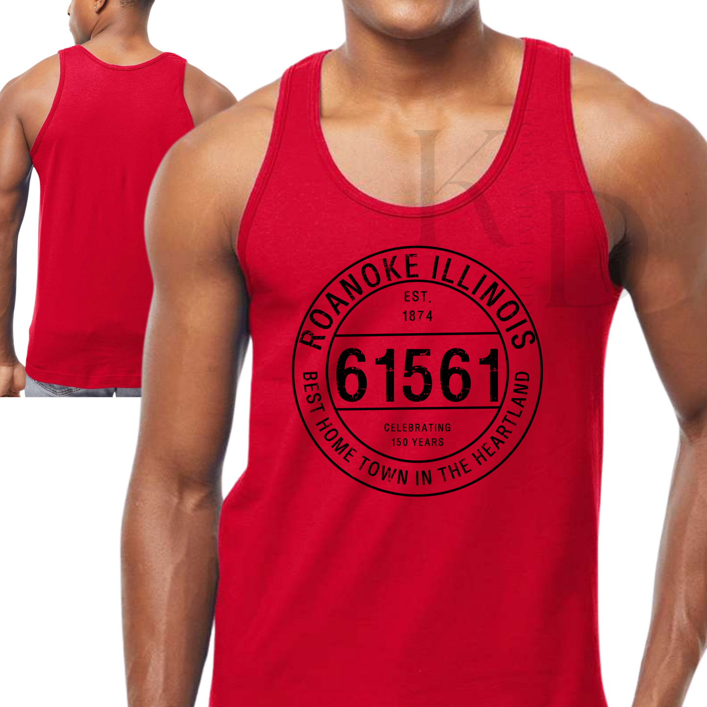 A ROANOKE Postal Zip Code Shirts Tanks BLACK DESIGN