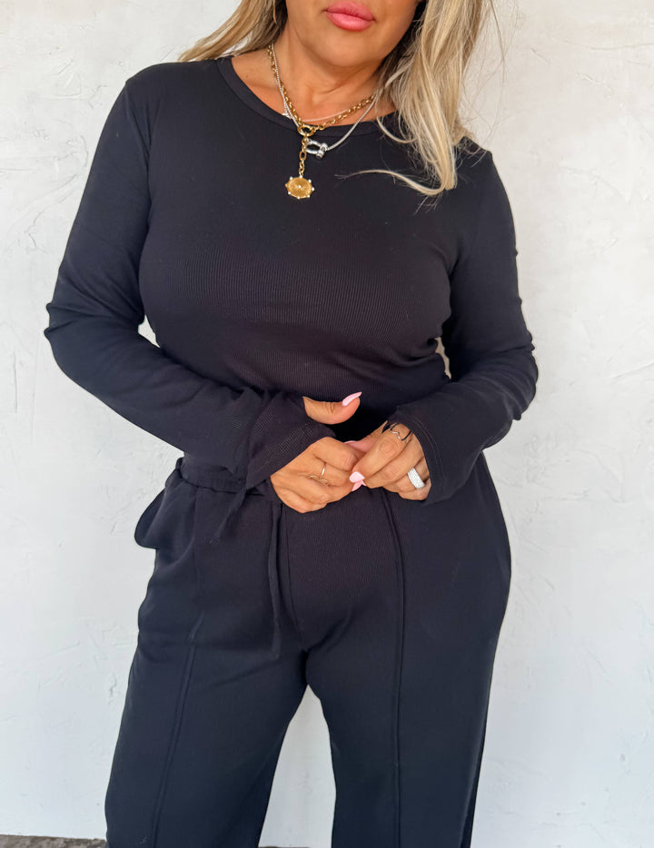 SUNDAY RIBBED LOUNGE SETS