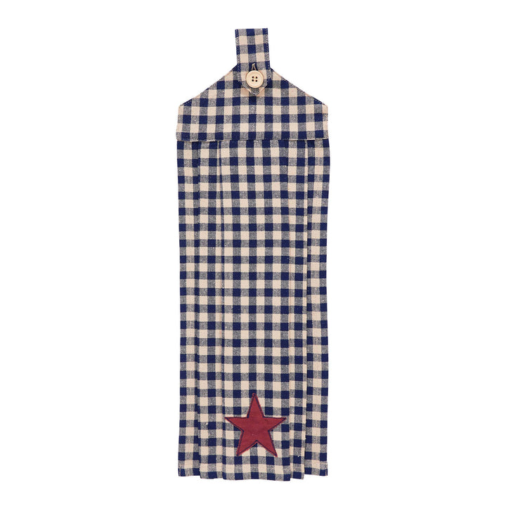 My Country Button Loop Tea Towel