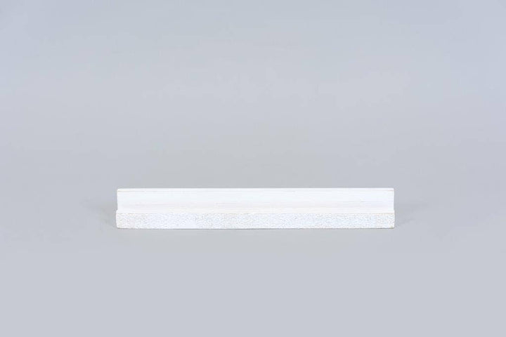 15381 - 12x.75x1 wd tile stnd (LEDGIE) white LETTERBOARD