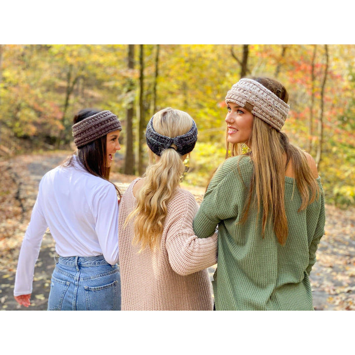 Ribbed Ponytail Headband