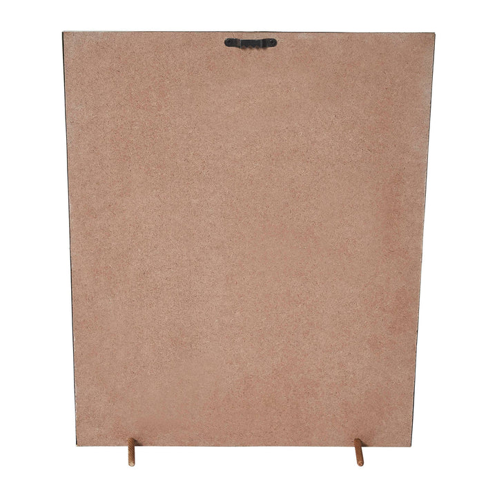 Let It Snow Snowman Framed Wall Hanging Sign 15x12