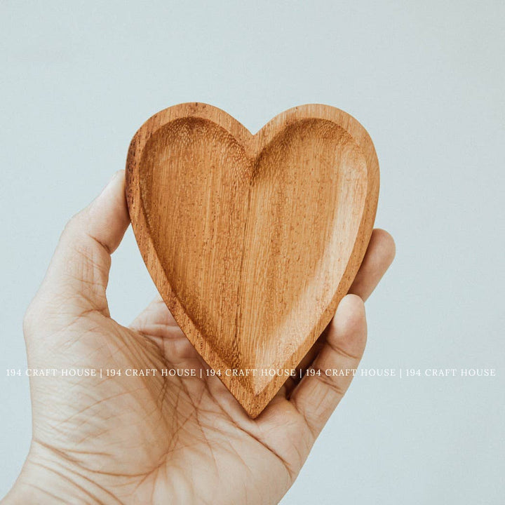 Heart Wooden Tray