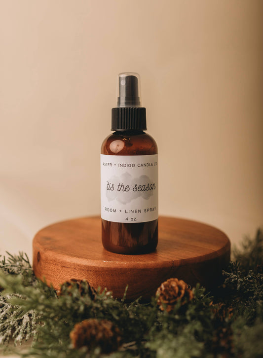 'Tis the Season | Winter | Christmas Room + Linen Spray |4oz