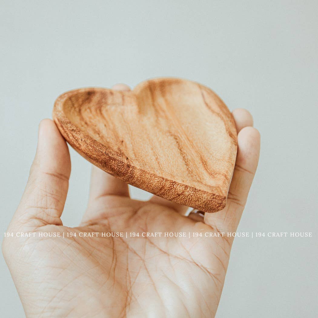Heart Wooden Tray