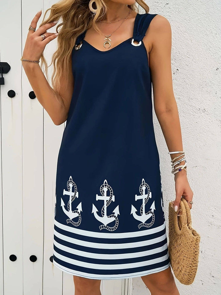 V-neck Camisole Dress
