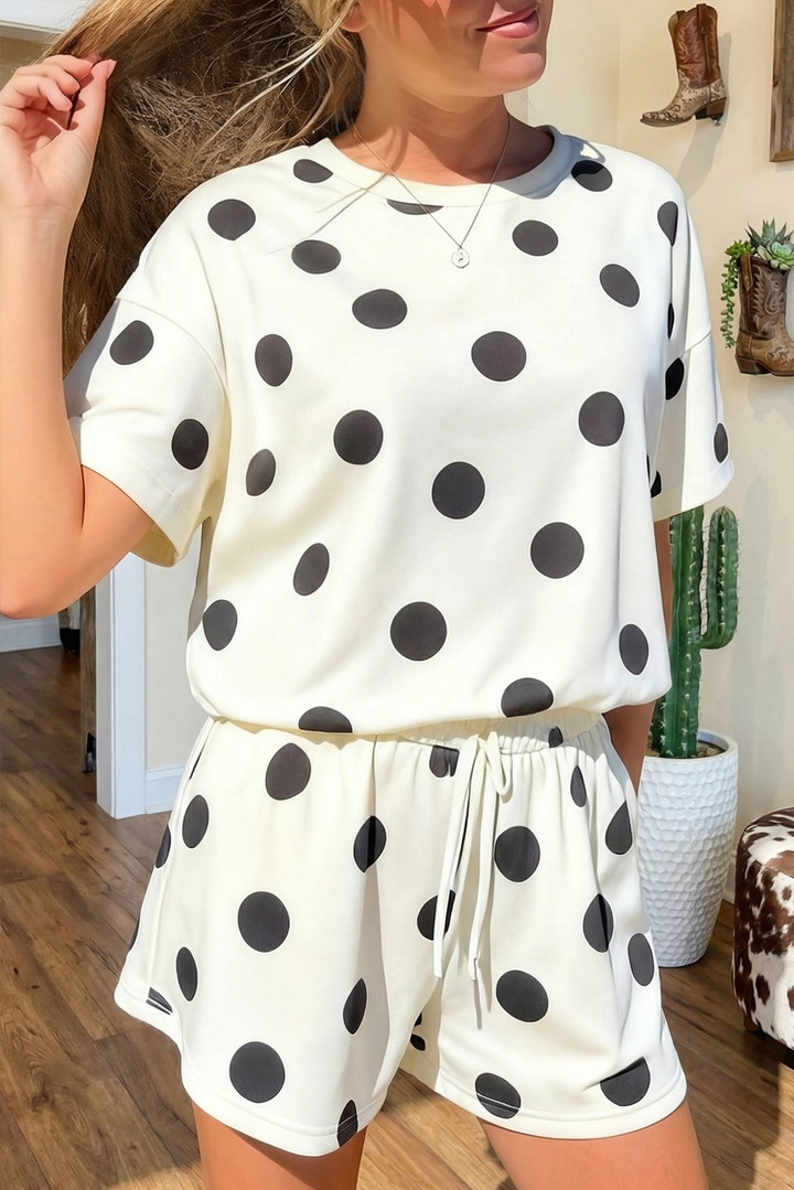 Polka Dot T-Shirt Set