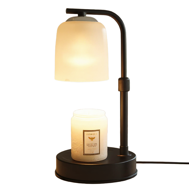 Candle Warmer Lamp - Frosted Glass