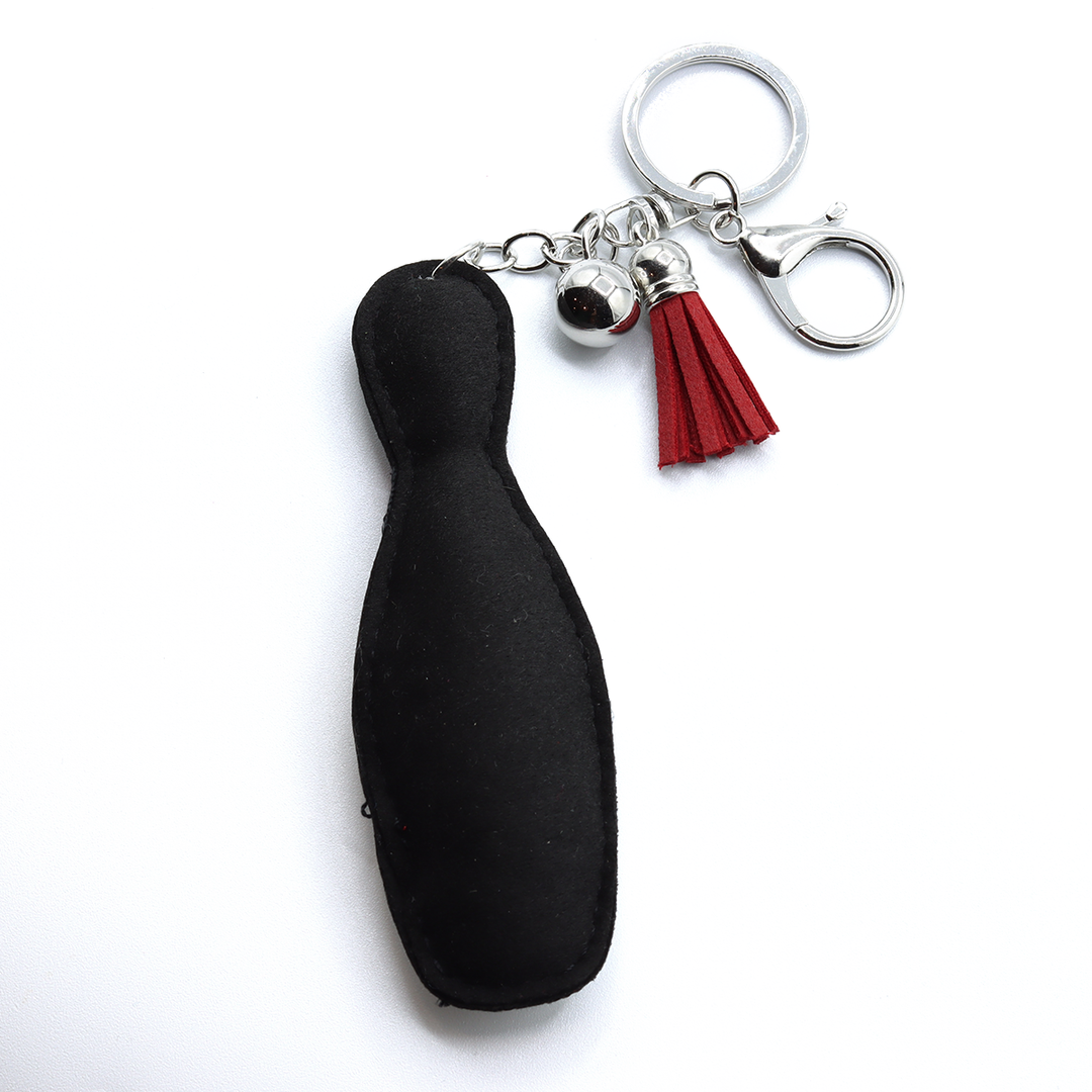 Bowling Pin Bag Charm