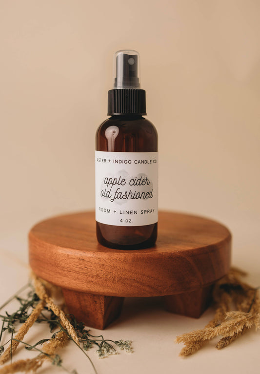 Apple Cider Old Fashioned | Fall Room + Linen Spray | 4oz