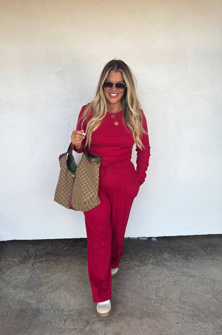 SUNDAY RIBBED LOUNGE SETS