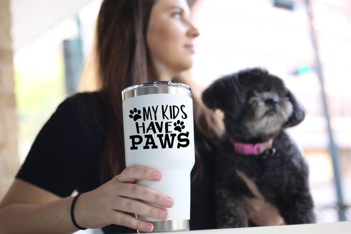 Stainless Steel Insulated Dog Mom and Enthusiast Tumblers