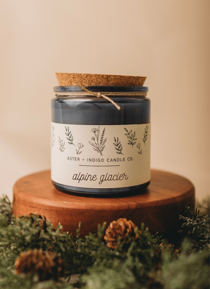 Alpine Glacier Candle