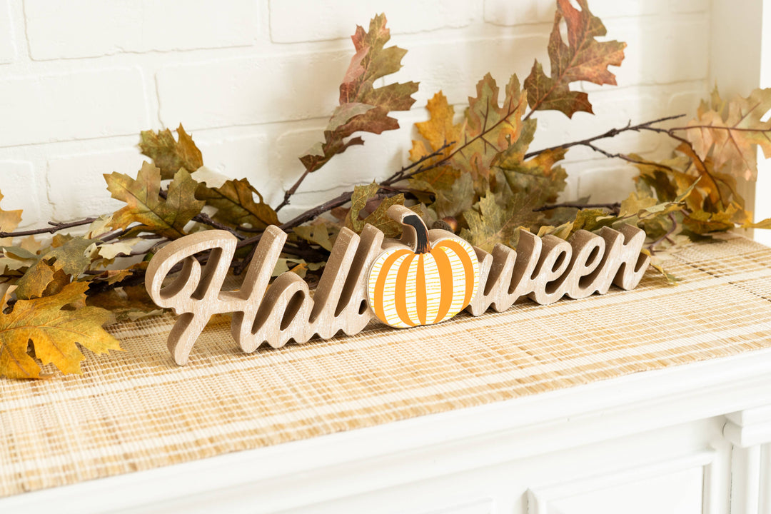 Halloween wood cut out