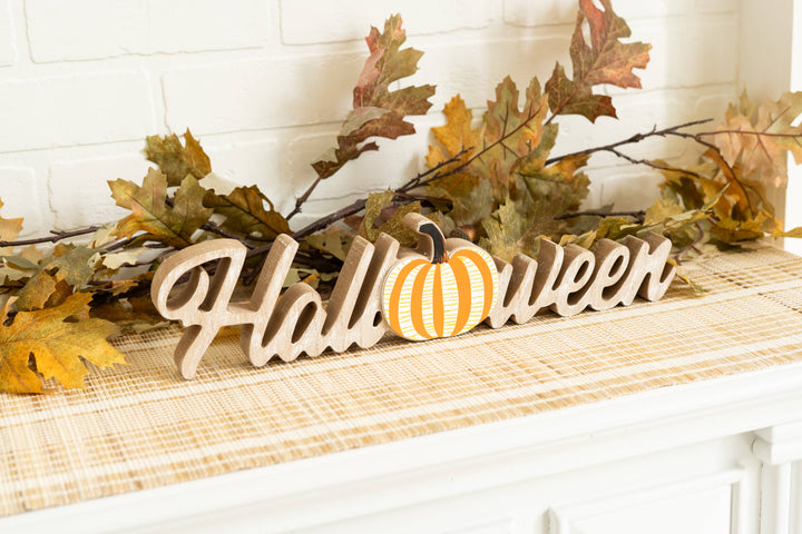 Halloween wood cut out