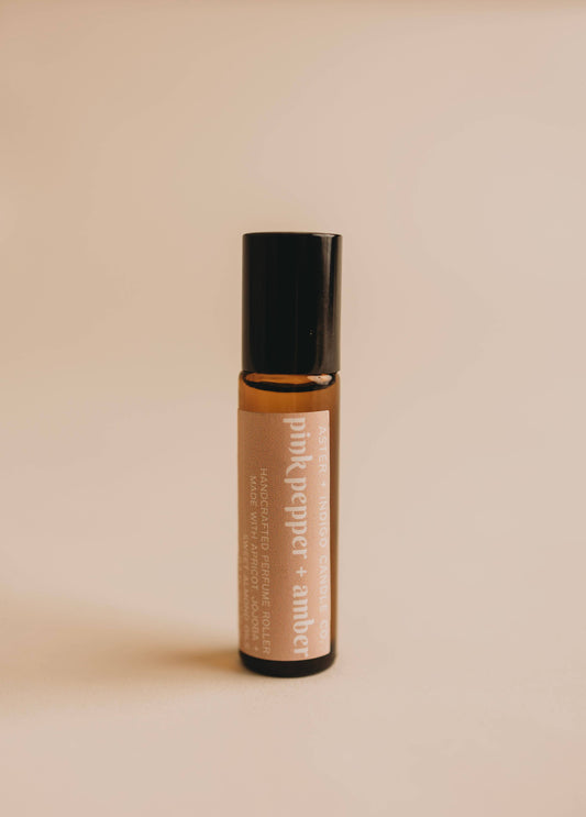 Pink Pepper + Amber | Perfume Oil Roller