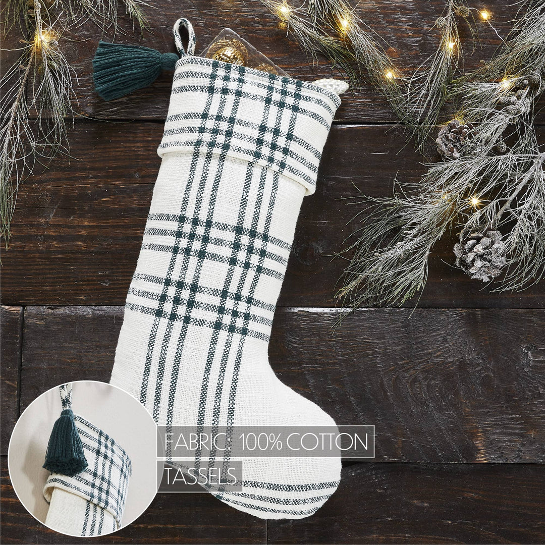 Pine Grove Plaid Stocking