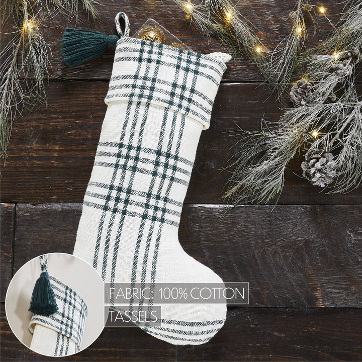 Pine Grove Plaid Stocking