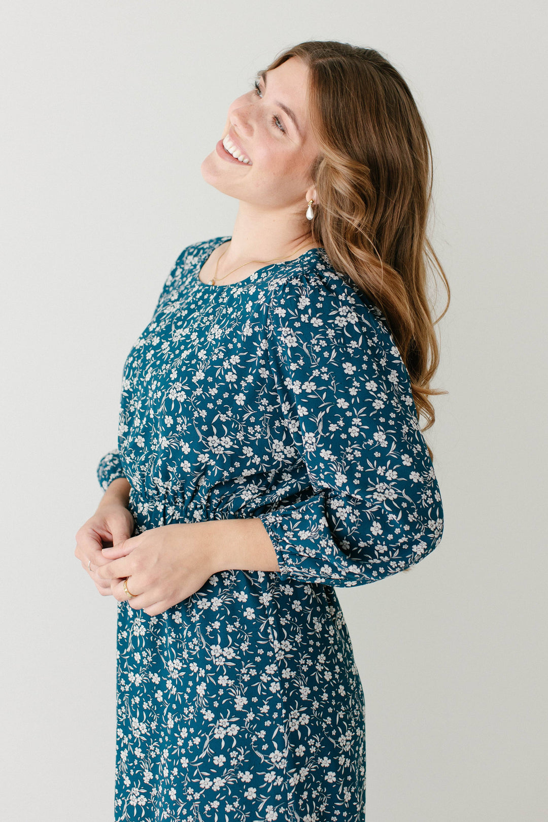 'Naomi' Floral Midi Dress