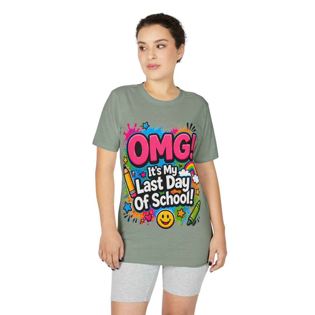 Last Day of School T-Shirt — "OMG! It's My Last Day of School" Sign-My-Shirt 2026