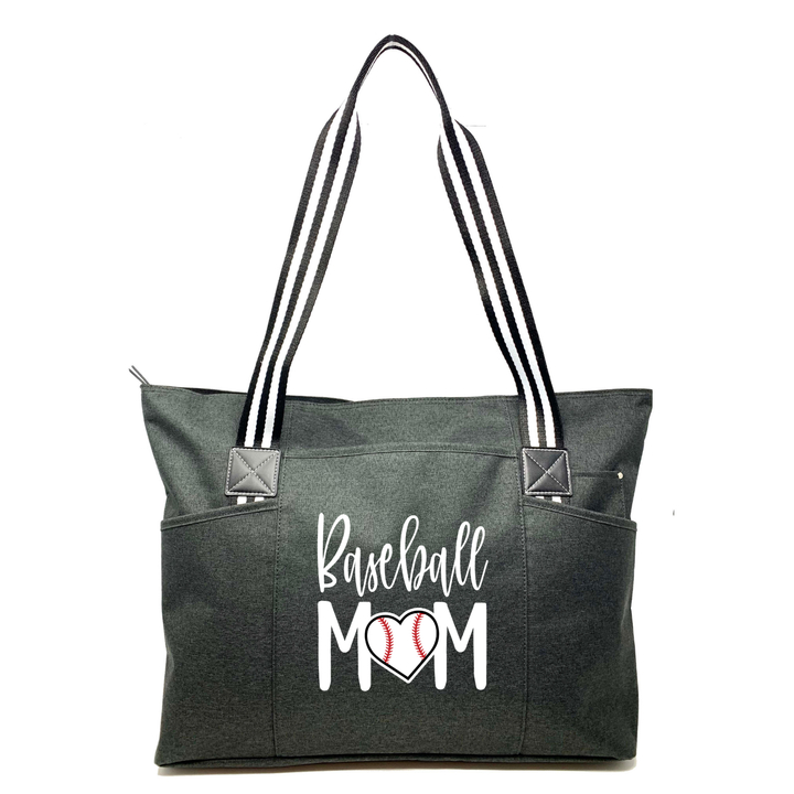 Tote Bags for Basketball, Baseball, Football and Soccer Moms