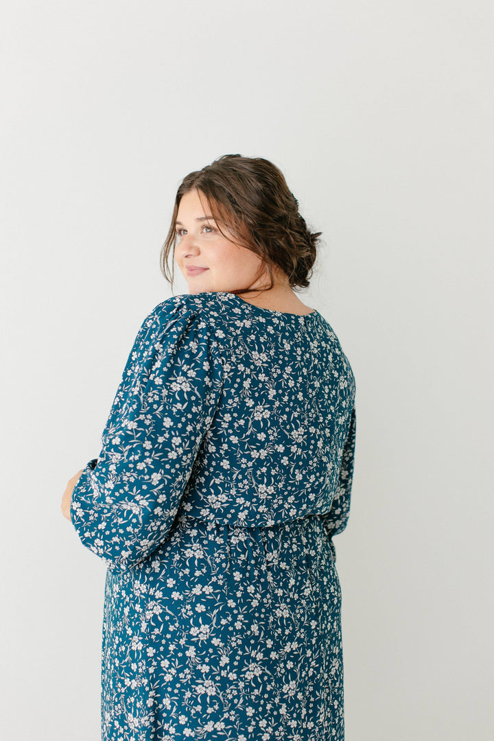 'Naomi' Floral Midi Dress