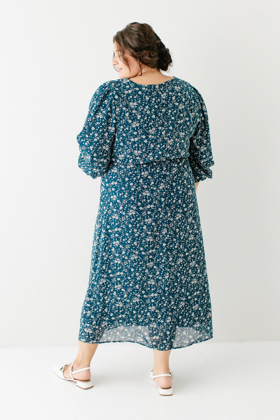 'Naomi' Floral Midi Dress