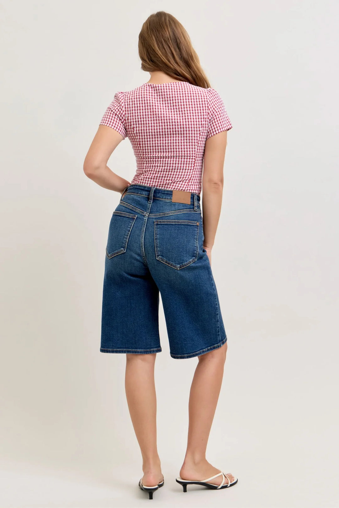 High Waist Denim Short Judy Blue