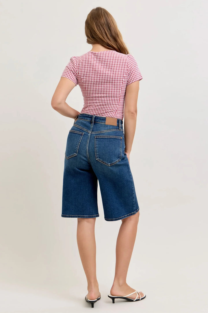 High Waist Denim Short Judy Blue