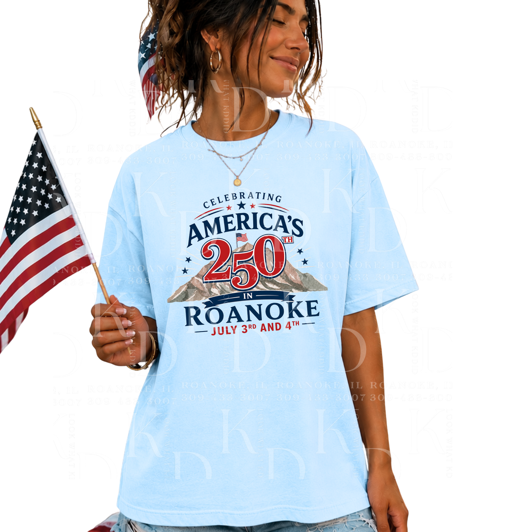 Americas 250th in Roanoke Jumbo Front