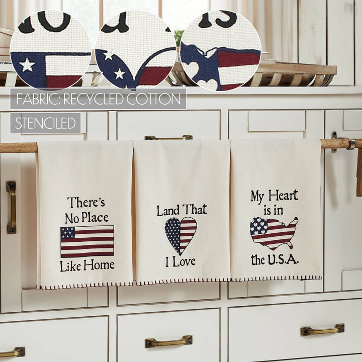 The Land That I Love Tea Towel