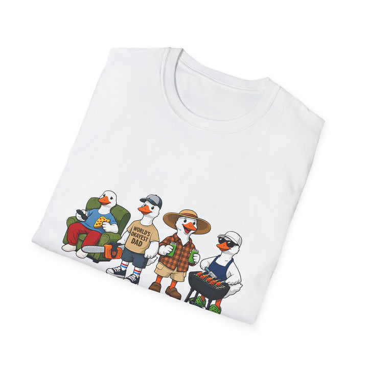 Just a Dad Goose T-Shirt — Funny Father's Day Goose Dad Tee