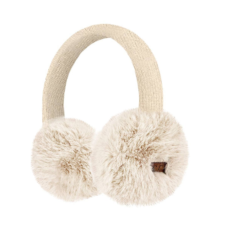 Adjustable Earmuffs - Faux Mink Fur